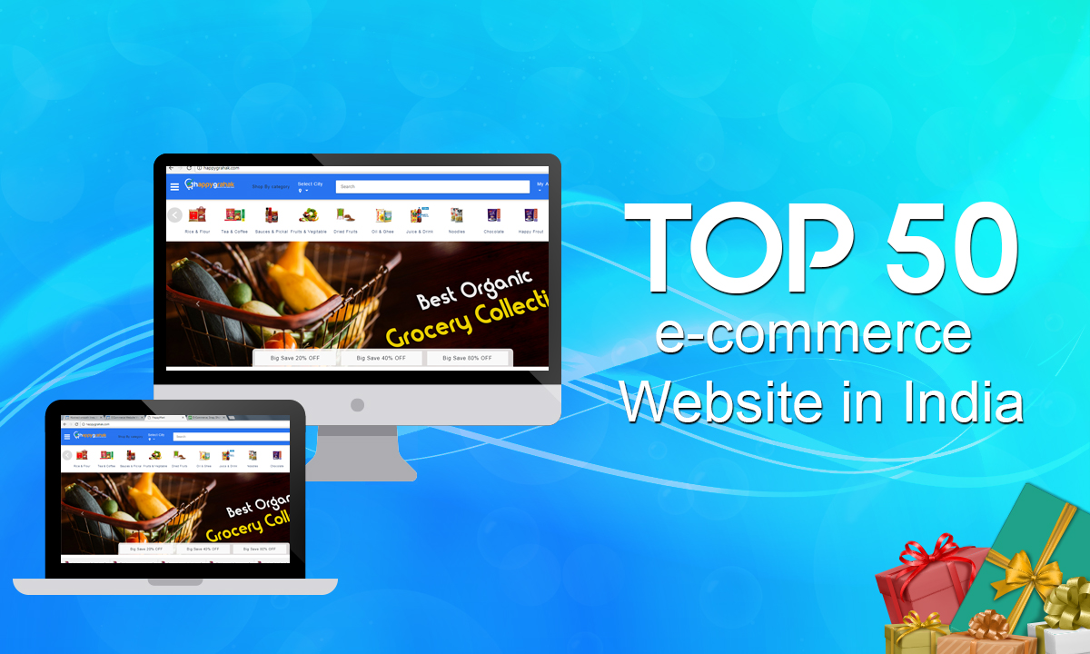 top 50 e-commerce website in india